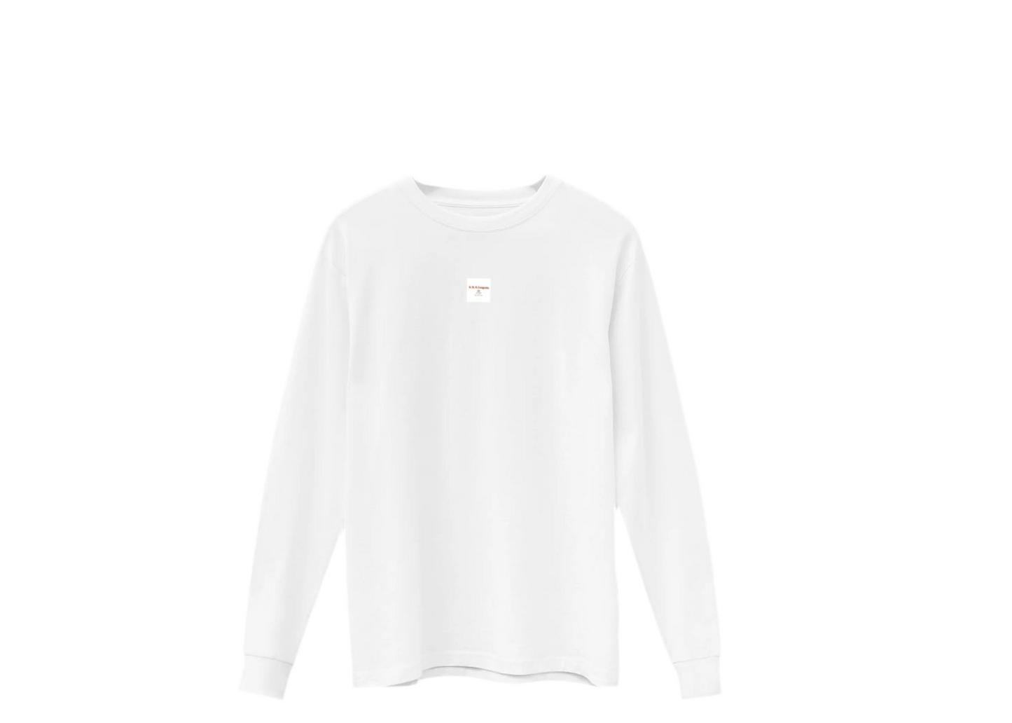 Ada Men's White Midweight Longsleeve Tee