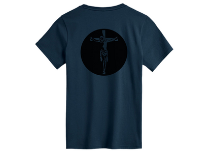 Ada Ocean Navy Midweight Longsleeve Christ Back Tee