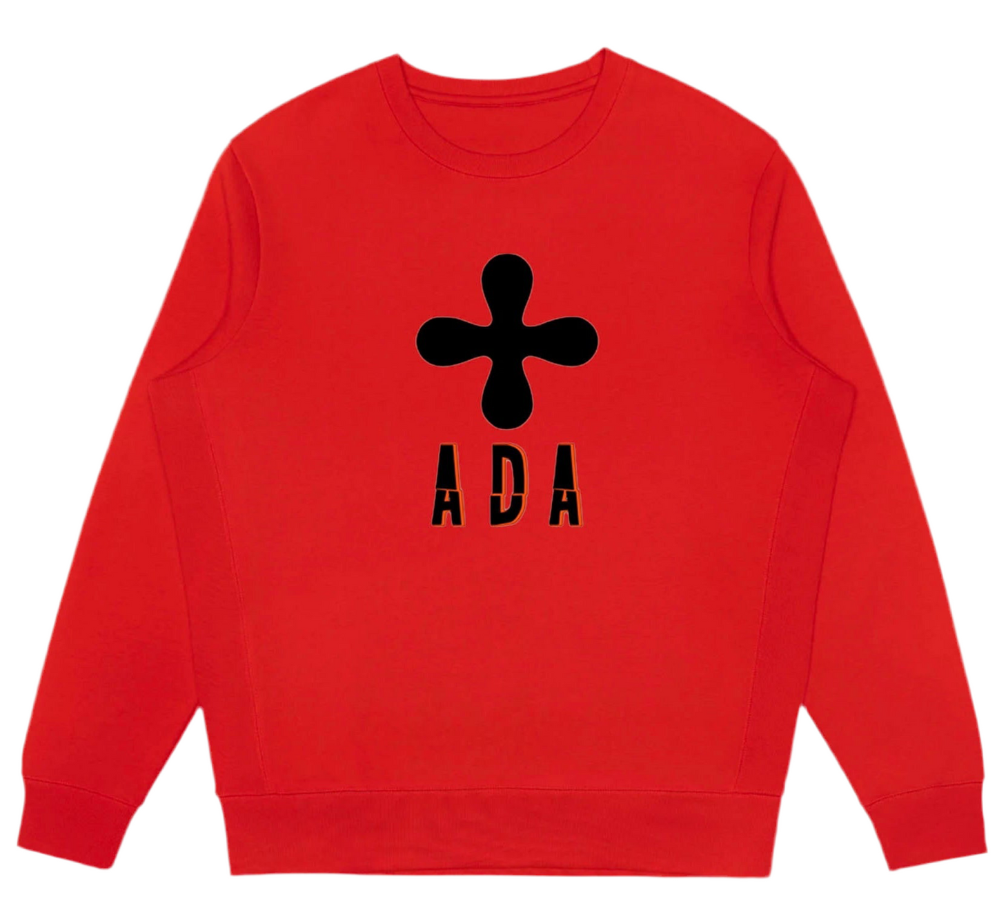 Ada Primary Red Heavyweight Longsleeve Sweater