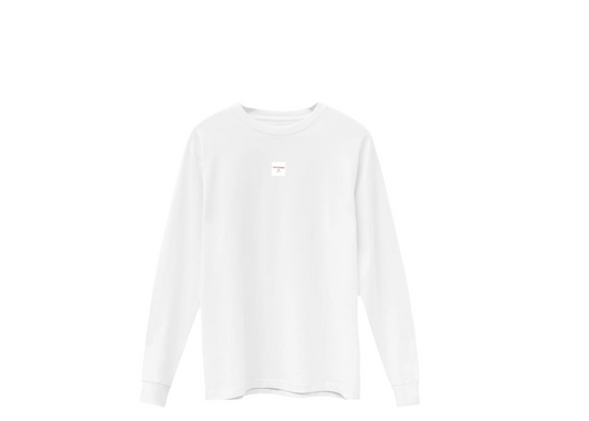 Ada Men's White Midweight Longsleeve Tee