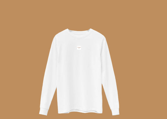 Ada Men's White Midweight Longsleeve Tee
