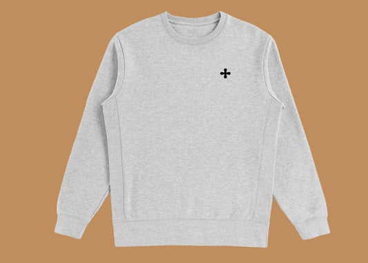Ada Heather Grey Longsleeve Sweater