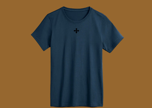 Ada Ocean Navy Midweight Longsleeve Christ Back Tee